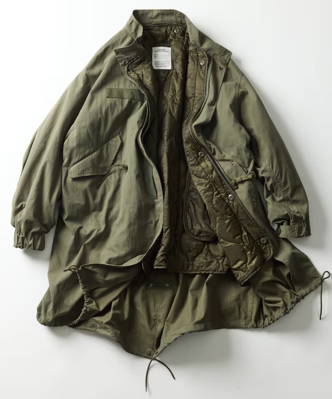 [L]프릭스스토어 m65 모즈 코트 라이너 세트 올리브 상품이미지1