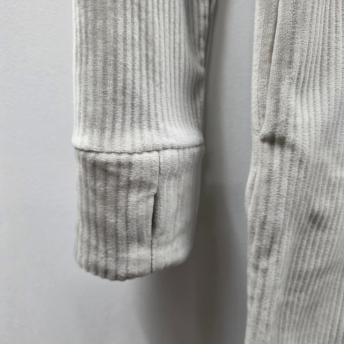 1333 eflora 이플로라 골지 집업 점프수트 M사이즈 / 여성 트레 상품이미지3