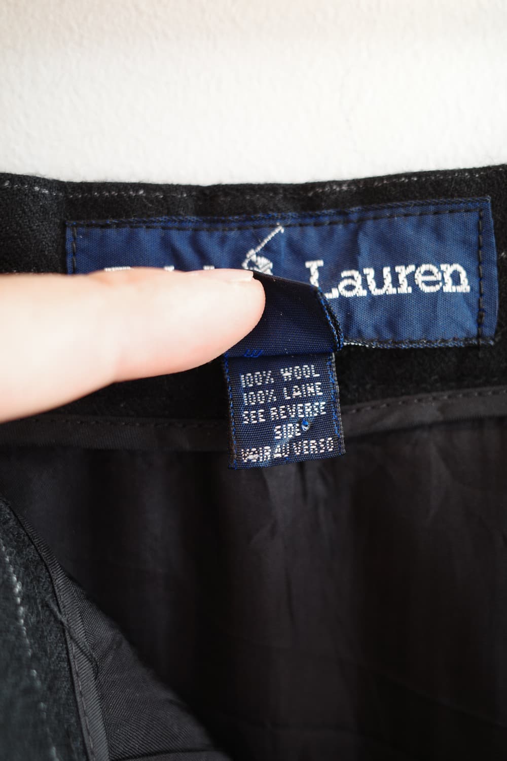 PoloRalphLauren 폴로 랄프로렌 울 스커트 (USA MADE) 상품이미지4