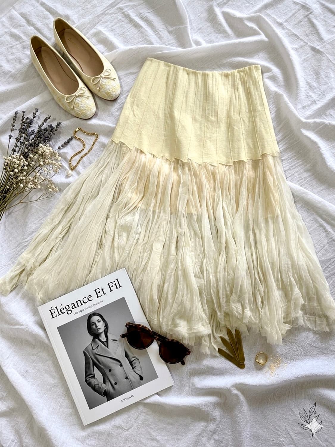 타임 쉬폰 여신 스커트 64 상품이미지1