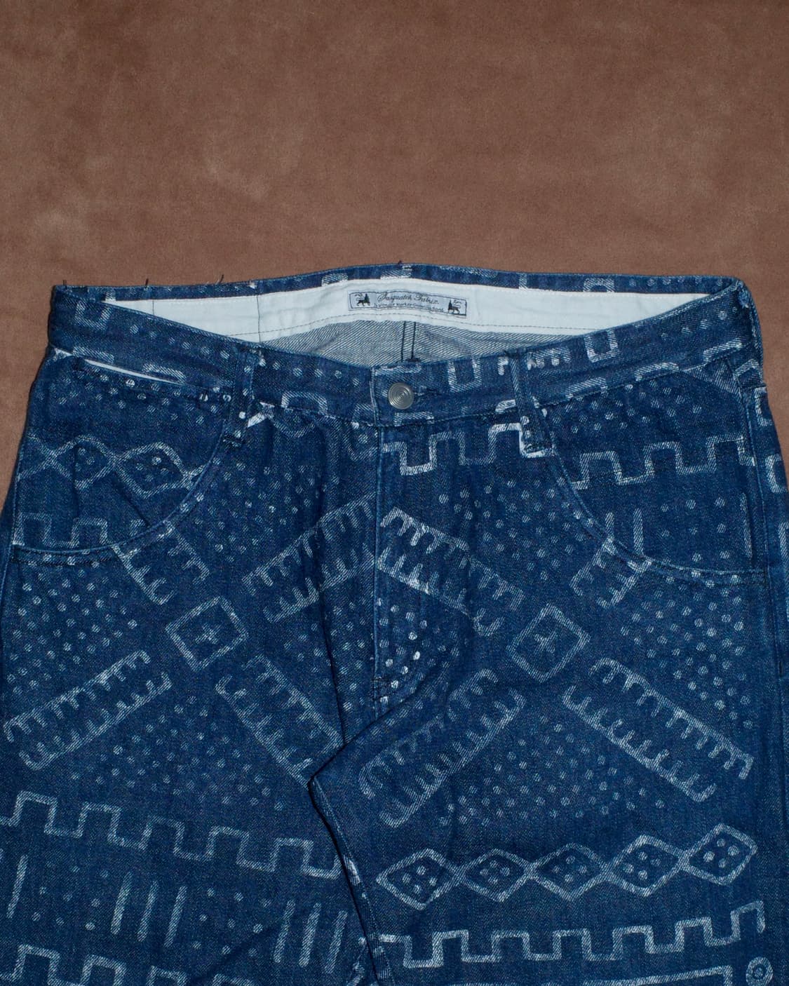 사스콰치패브릭스 네이티브 페인팅 데님 팬츠 상품이미지2