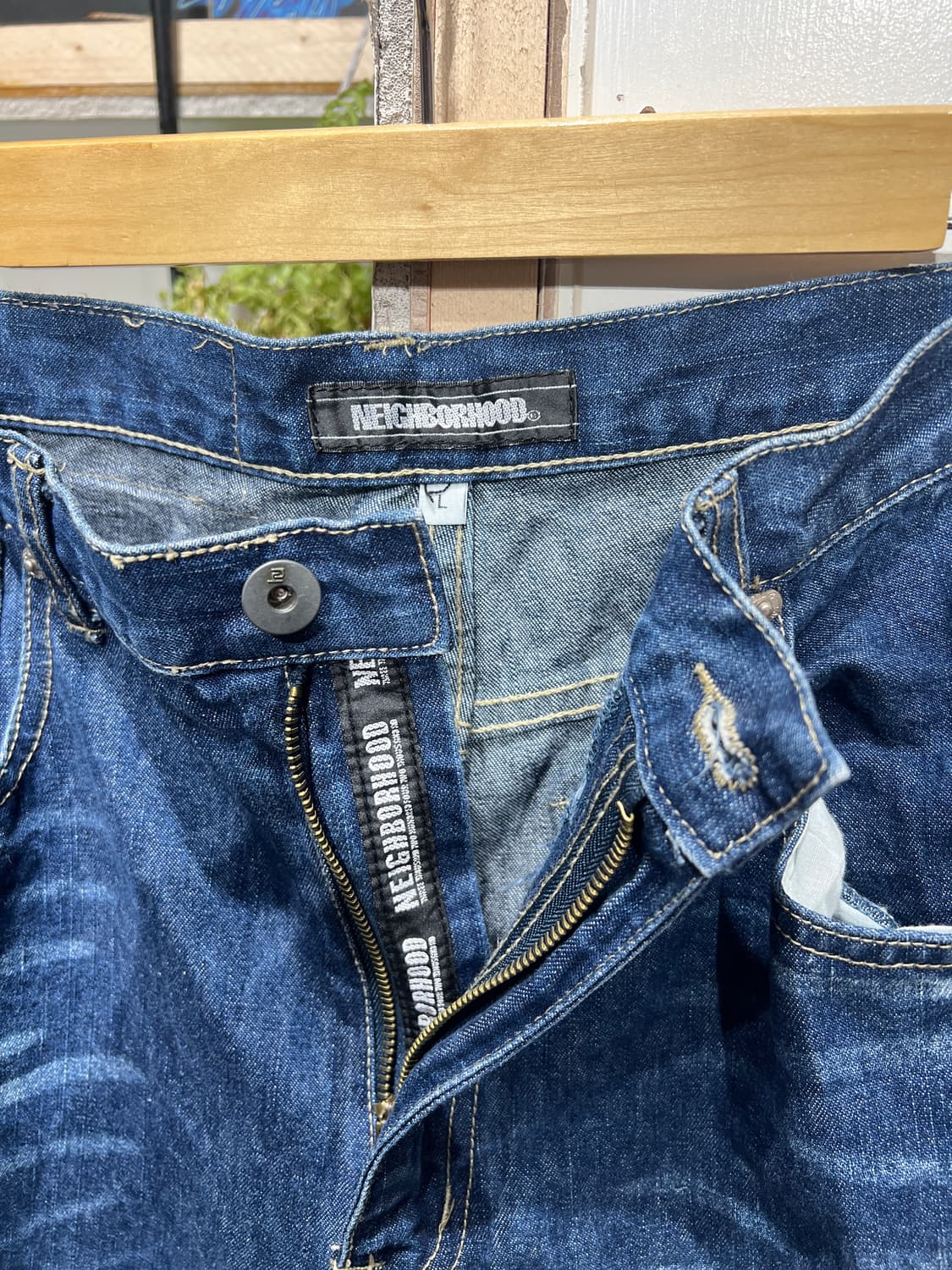 Neighborhood x Fragment 네이버후드 프라그먼트데님팬츠 상품이미지6