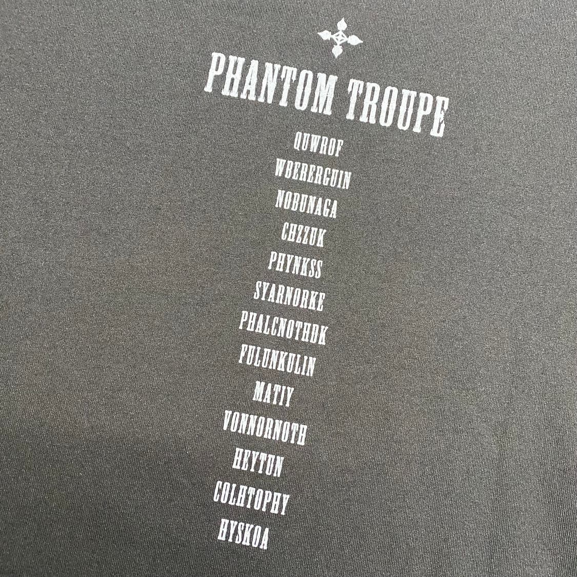 헌터x헌터 환영여단 오피셜 애니메이션 티셔츠 상품이미지6