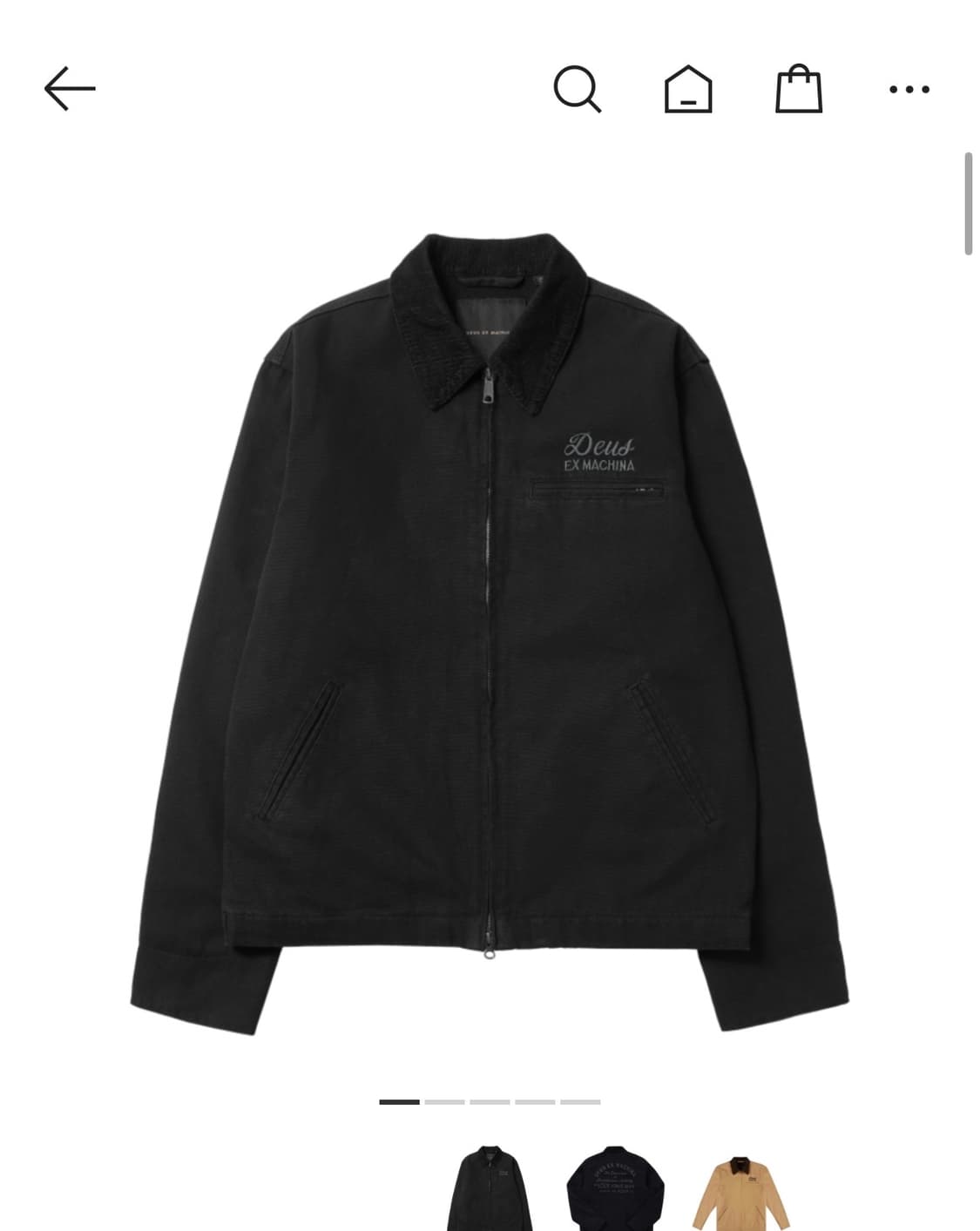 데우스 엑스 마키나 서울 어드레스 워커자켓 상품이미지1