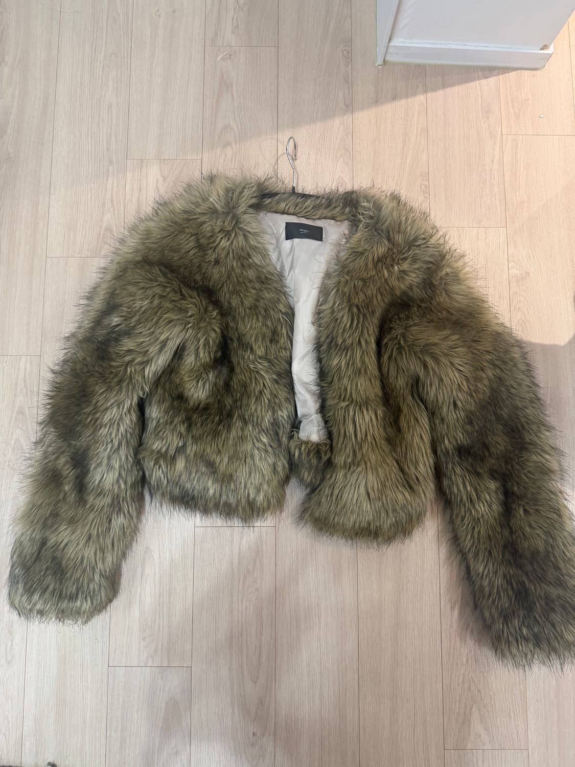 칸다마리츠 (전 shiper) 투톤 퍼자켓 브라운 상품이미지1