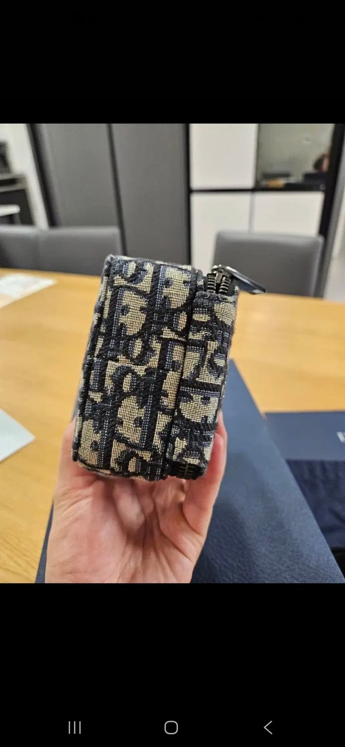 디올 오블리크 마이크로 폰 파우치 크로스백 상품이미지5