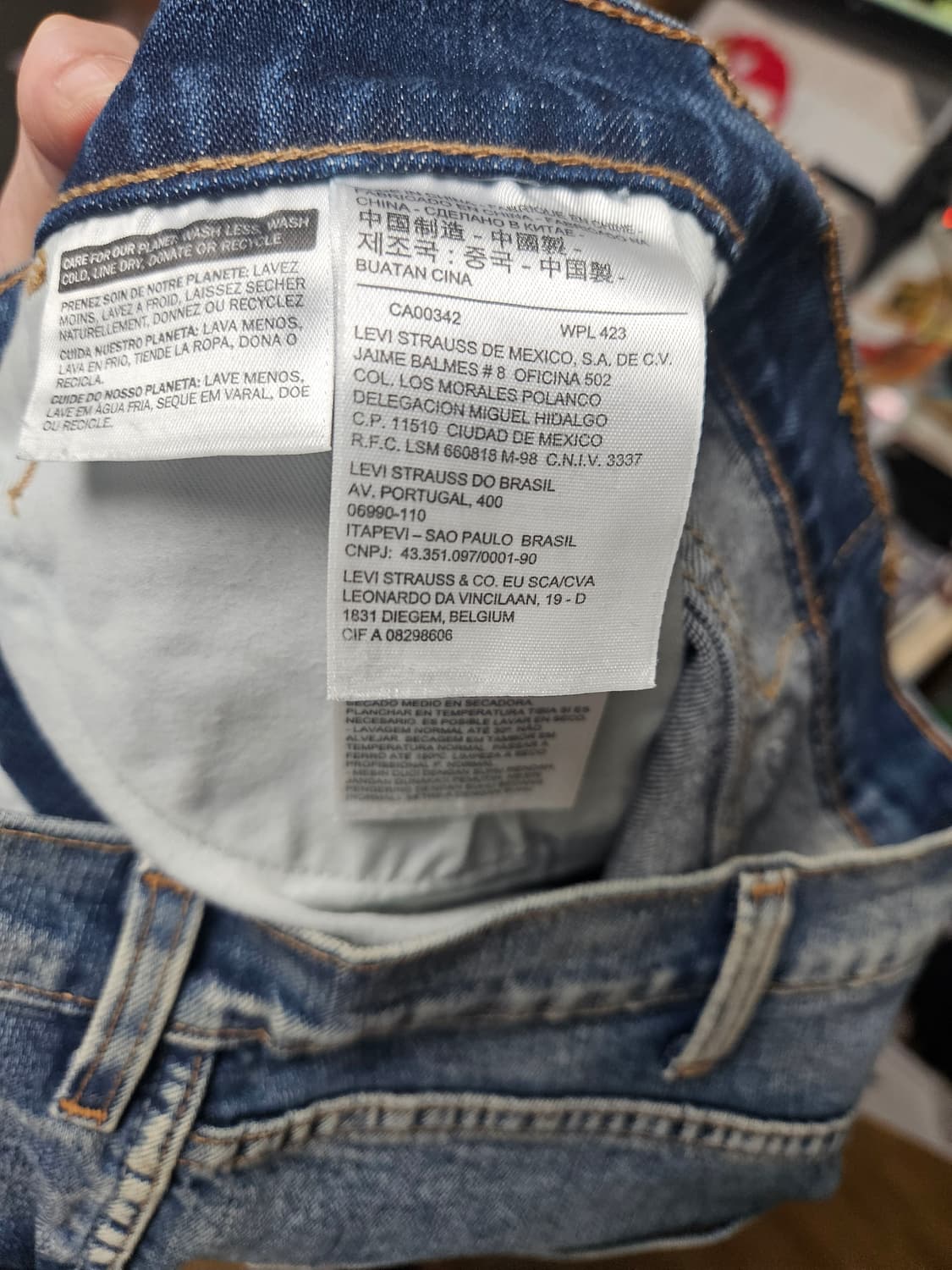 리바이스 505c 오렌지탭 상품이미지4