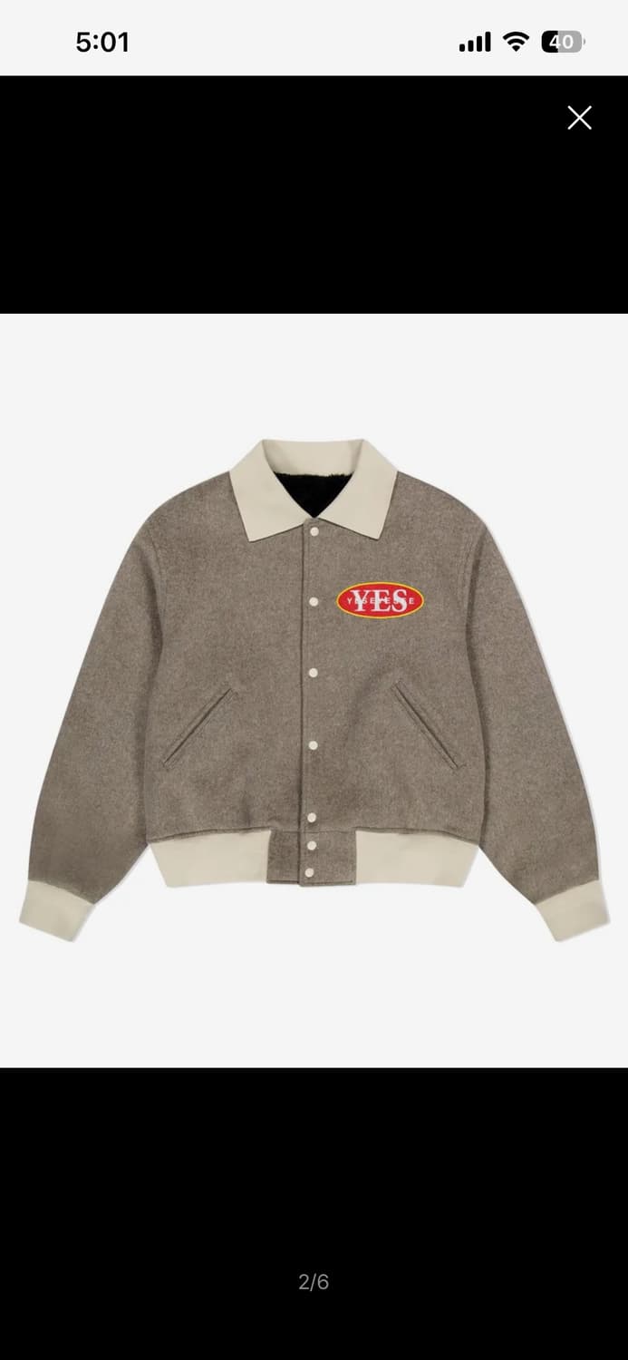 예스아이씨 바시티 자켓 삽니다 상품이미지1