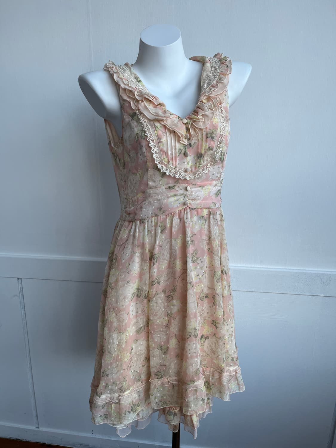 Axes femme 프릴 카라 원피스 상품이미지1