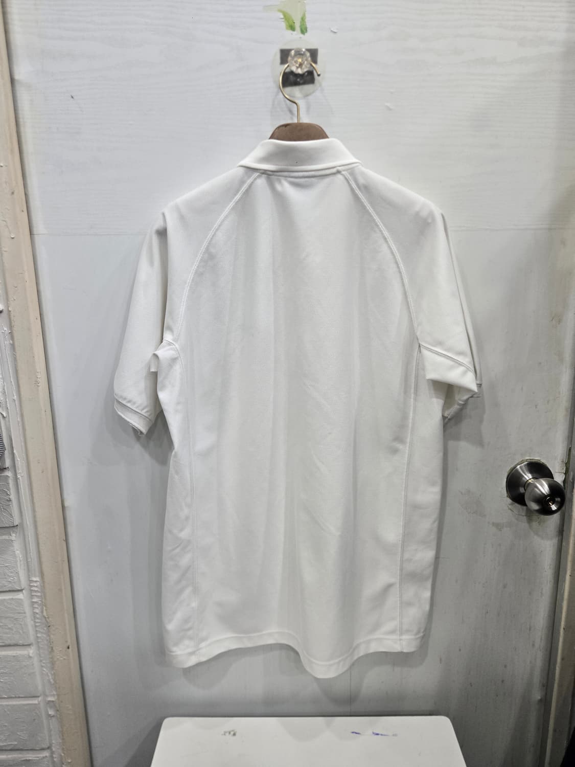 M,95,넉넉한핏 )) NIKE 나이키 카라 반팔티셔츠! 화이트 & 블랙 상품이미지3