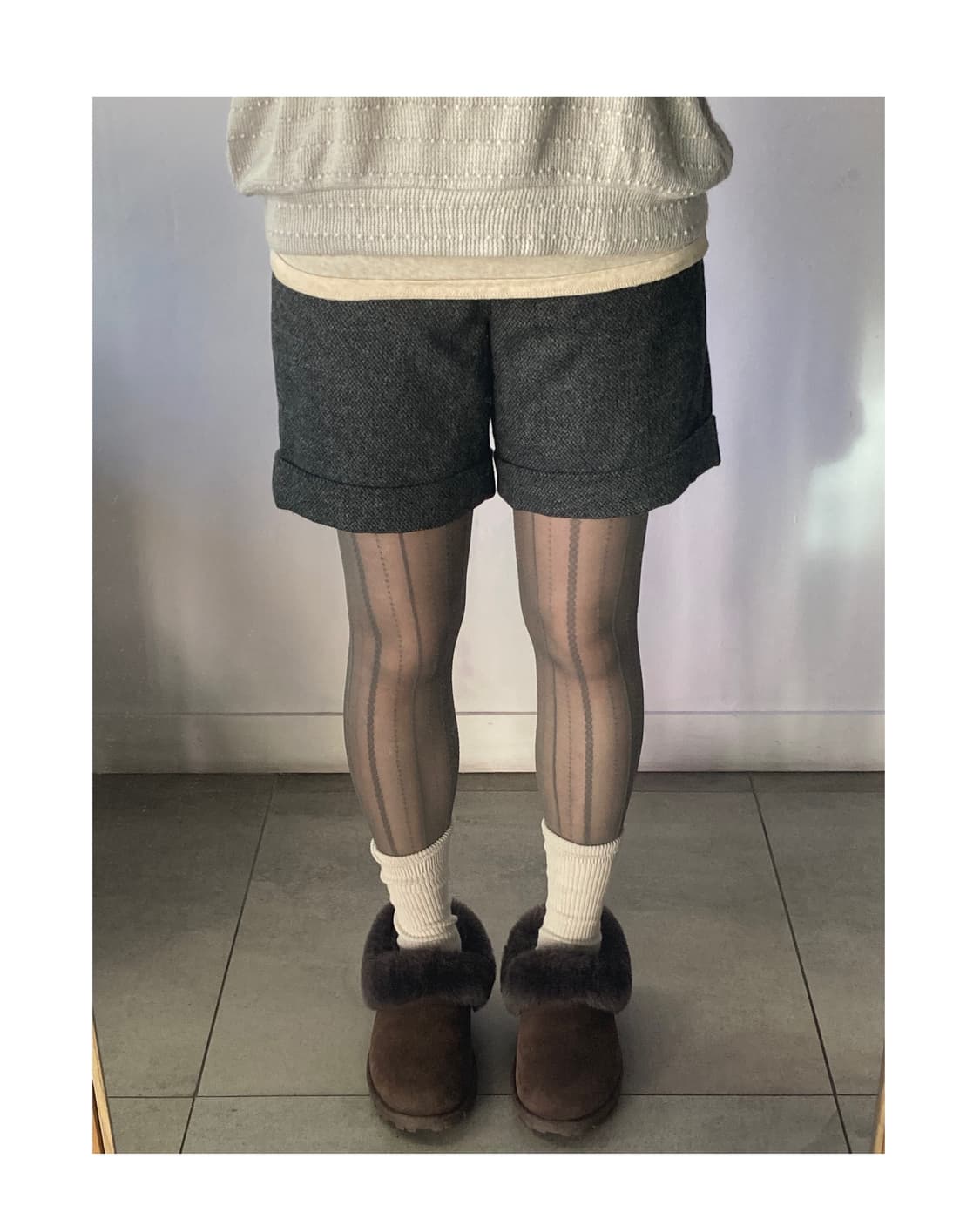 내추럴뷰티 울 숏팬츠 일본빈티지 상품이미지4