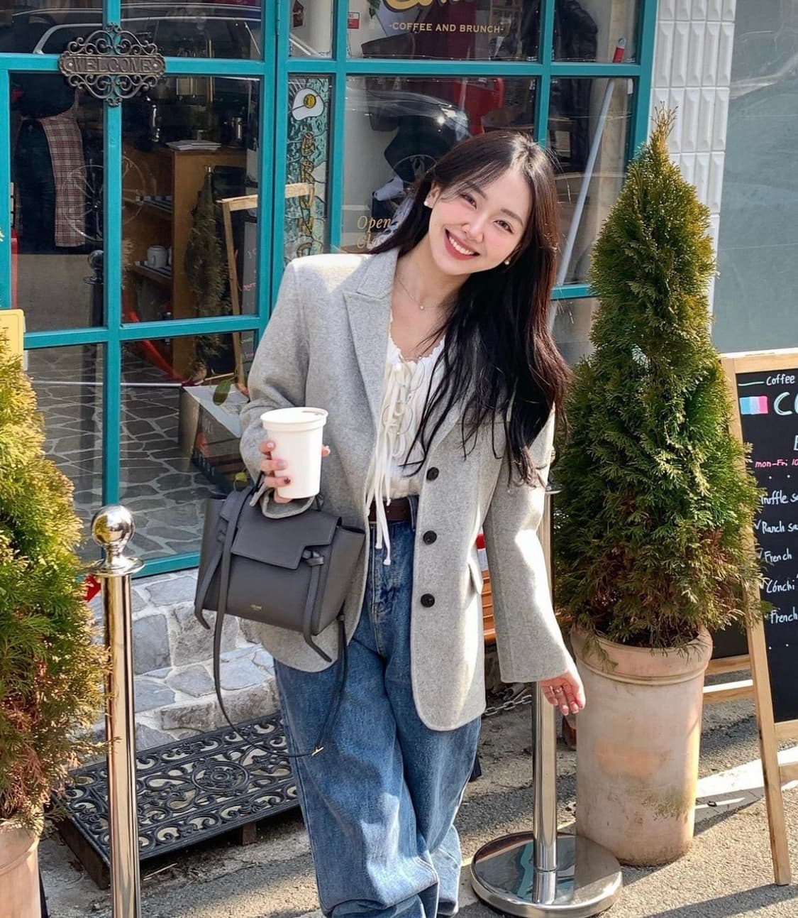 마크들리 울 핸드메이드 자켓 (신지인님 착용) 상품이미지3