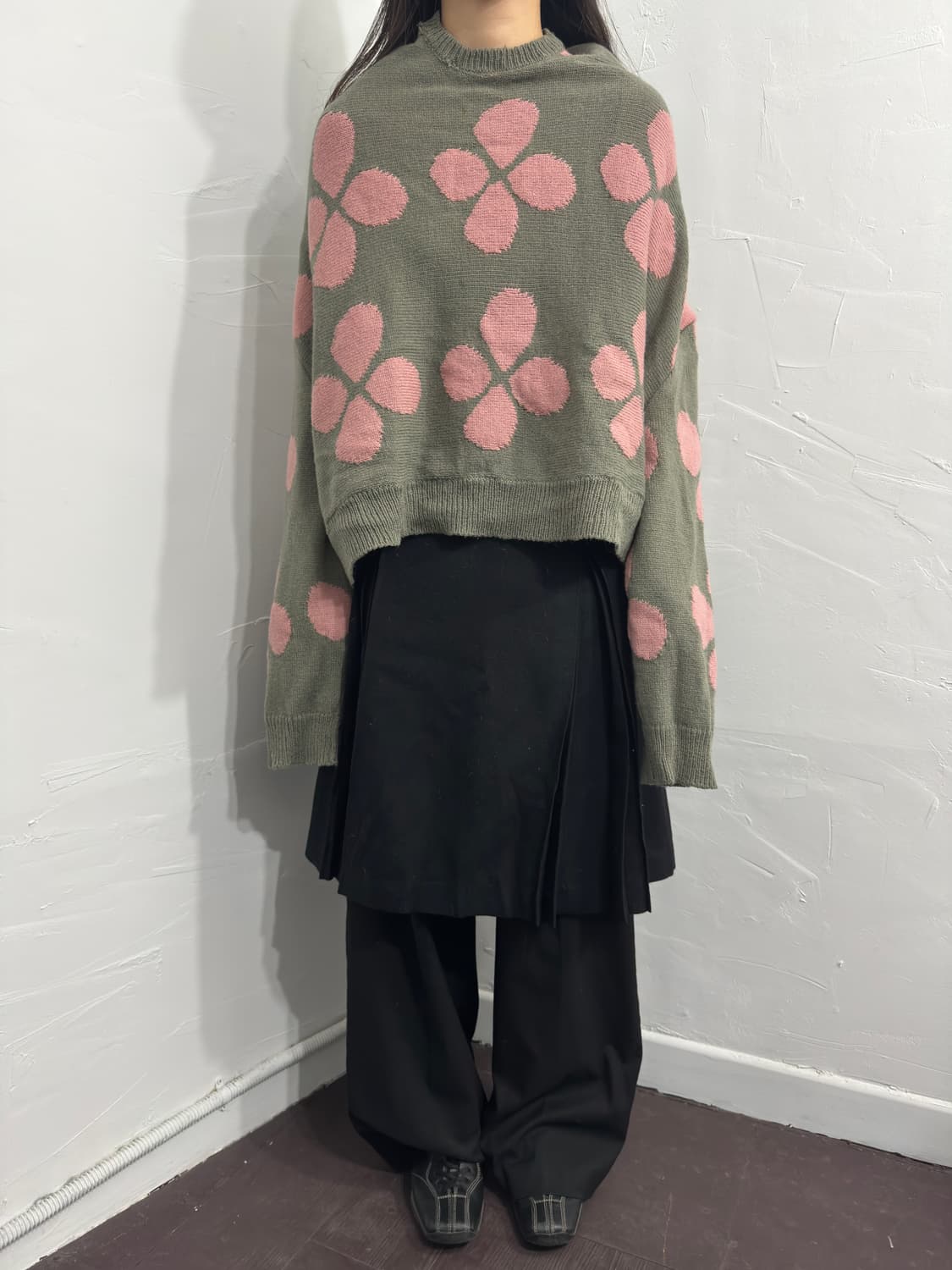 comme des carsons knit top 상품이미지1