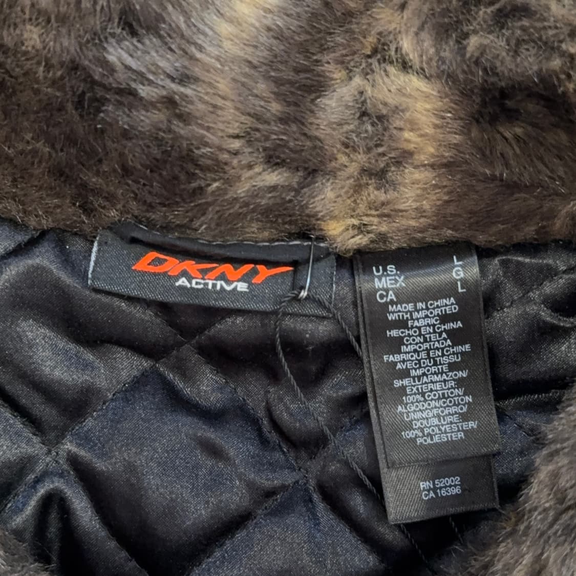 DKNY ACTIVE 퍼 야상 자켓 상품이미지4