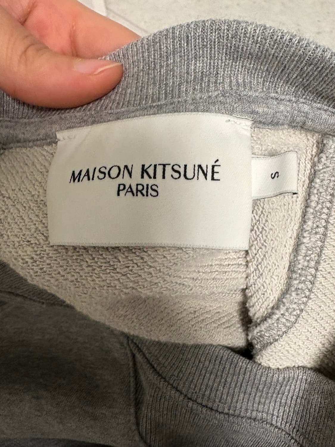 🩶 메종키츠네 회색 맨투맨 🩶 상품이미지2