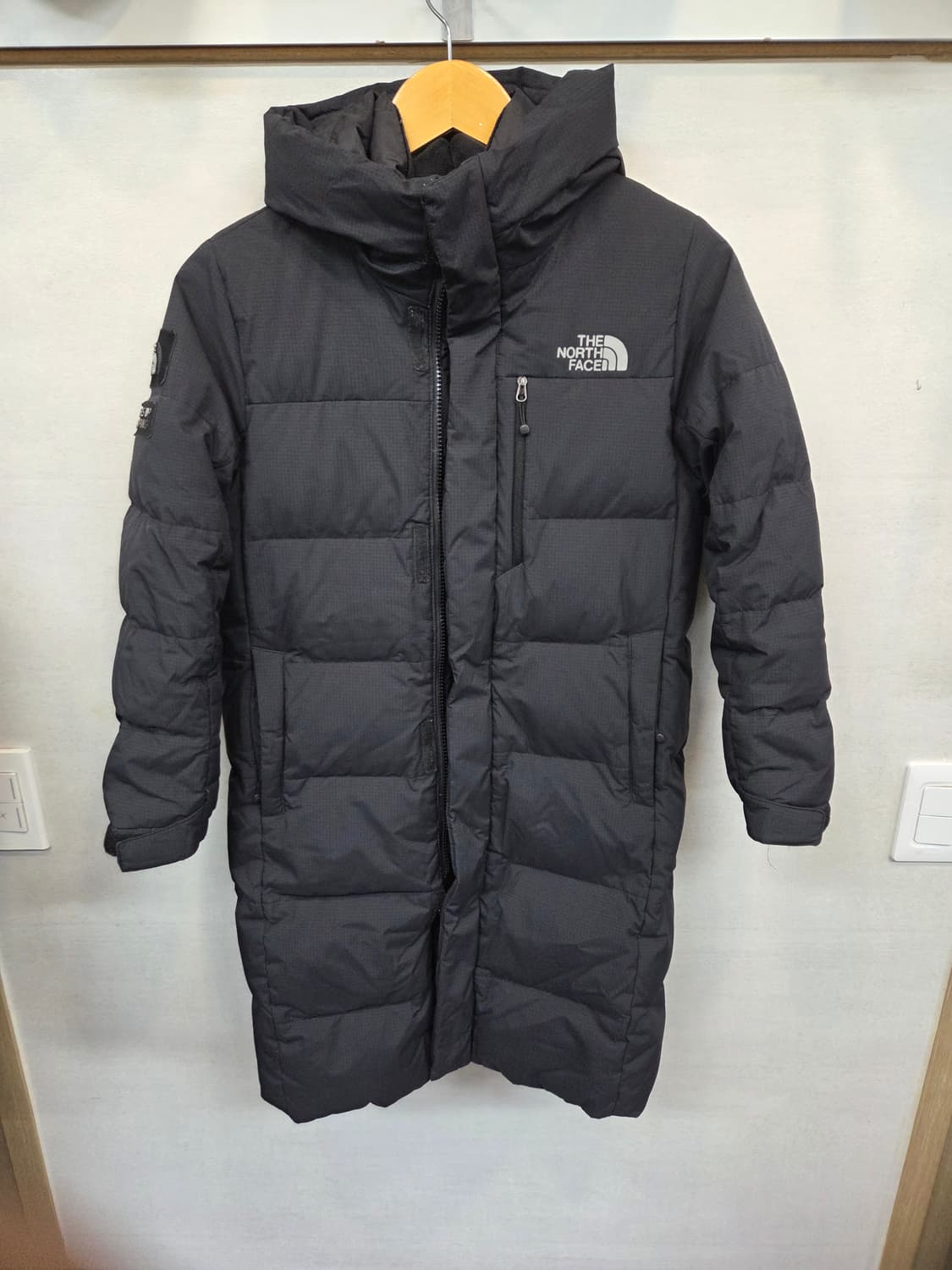 노스페이스 키즈 주니어 구스다운 롱패딩 140 상품이미지1