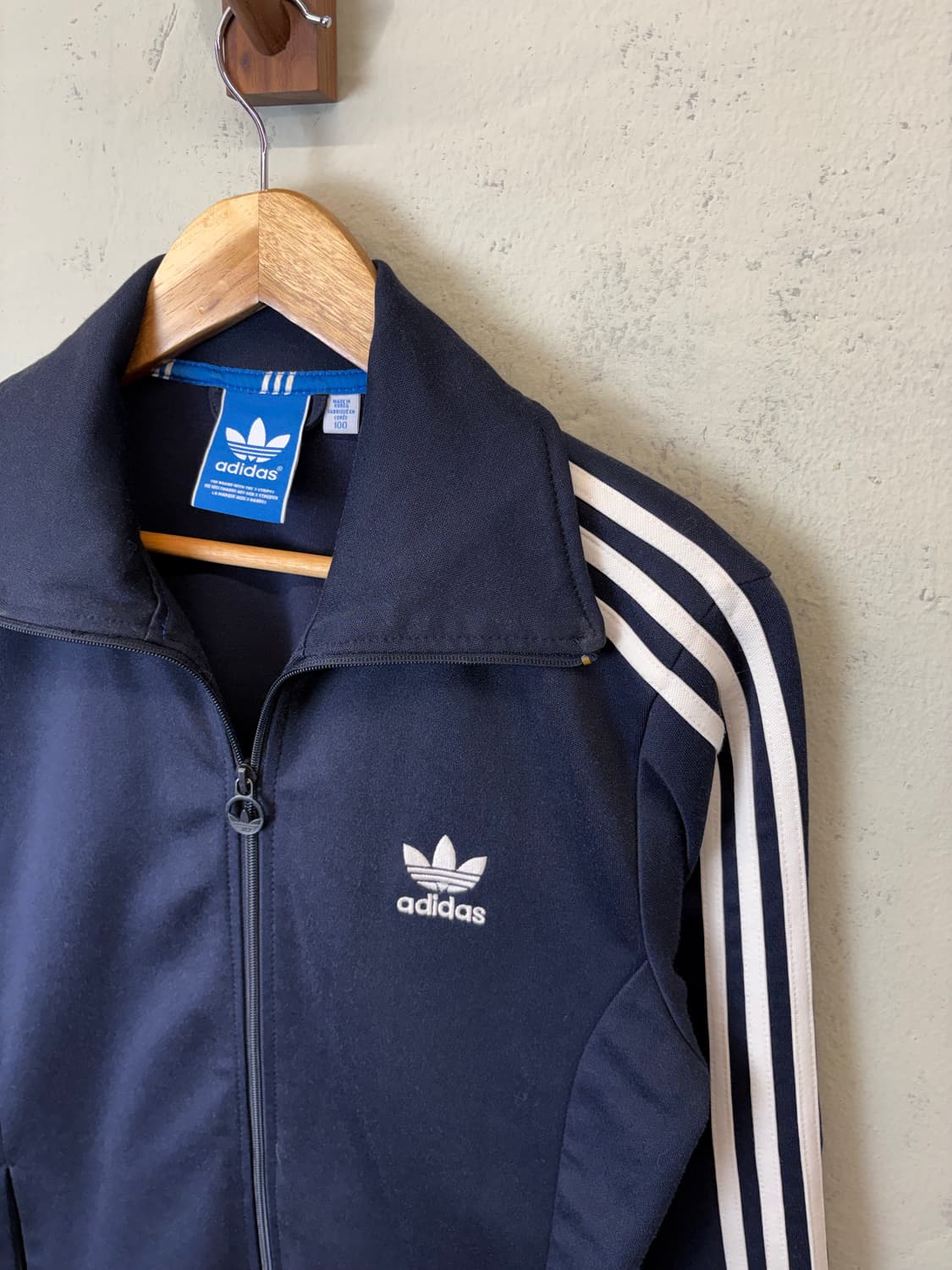아디다스 유로파 삼선 트랙탑 져지 네이비 상품이미지4