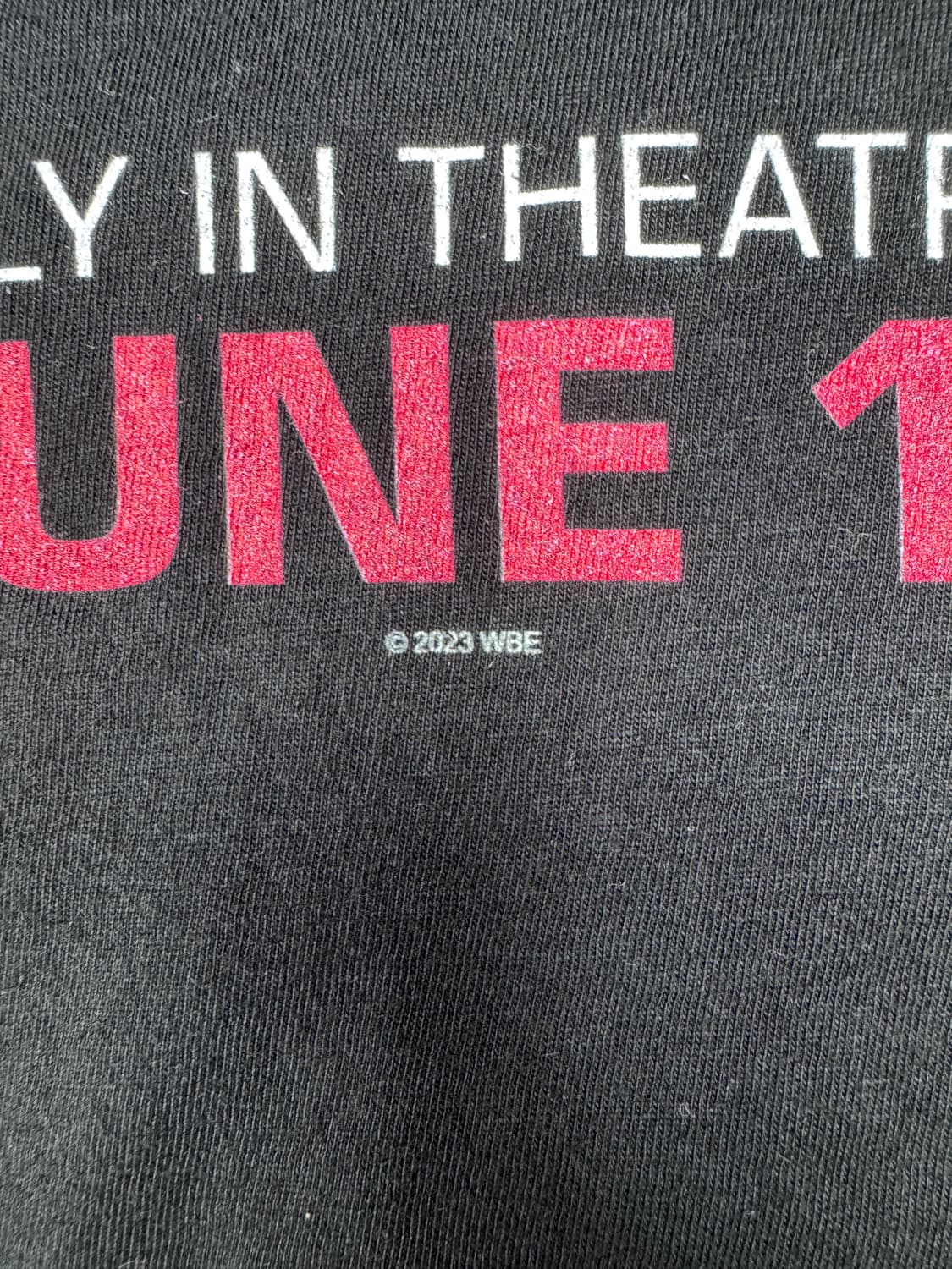 DC 영화 플래쉬(2023) THE FLASH 프로모션 티셔츠 상품이미지3