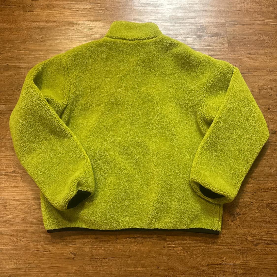 스투시 쉐르파 리버시블 재킷 모스 그린 상품이미지2