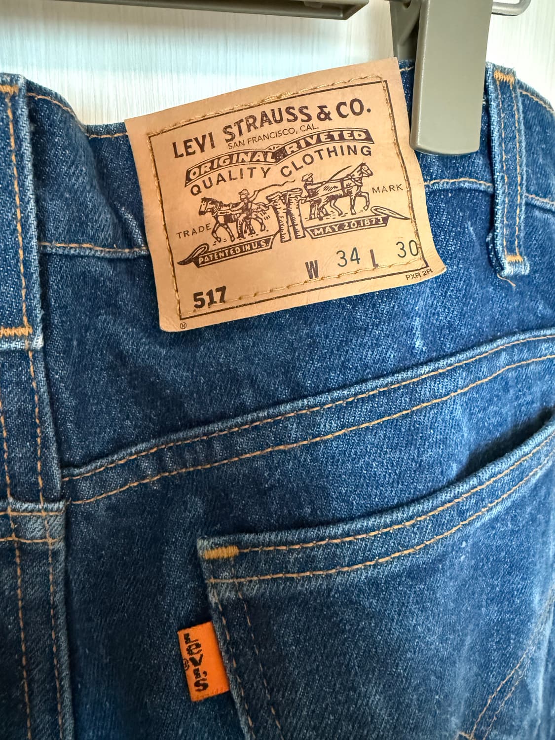 리바이스 90s 517 오렌지탭 34 상품이미지3