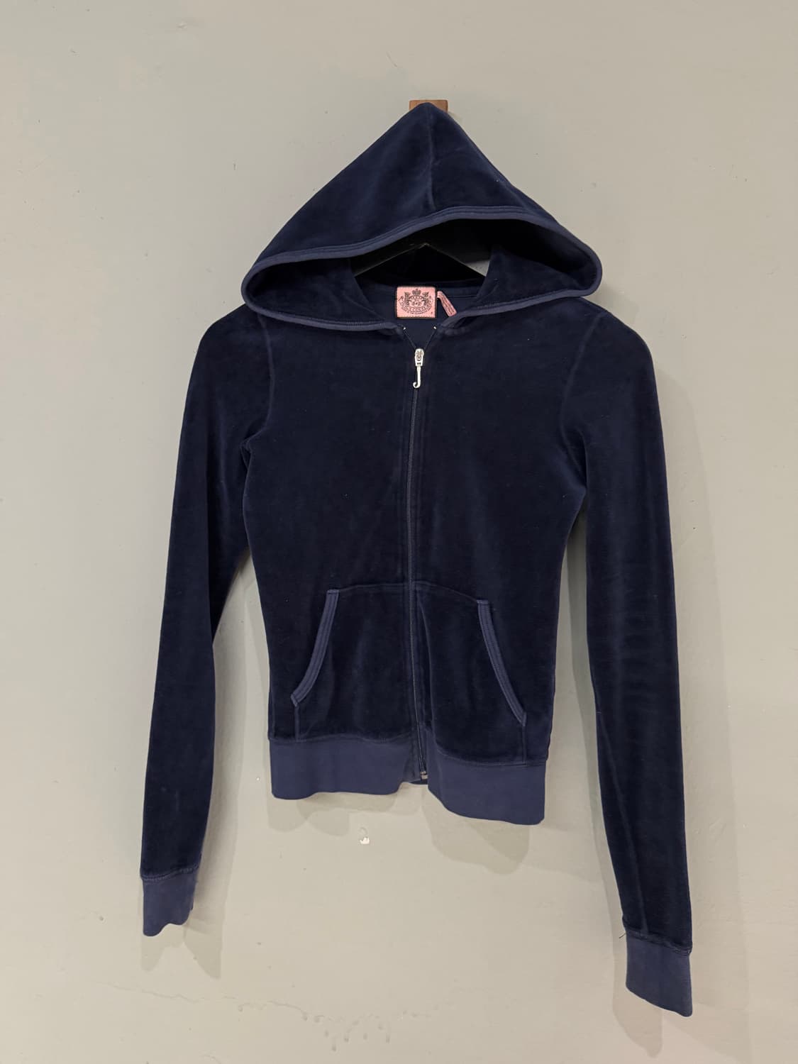 juicy couture back printing hood zip-up 상품이미지6
