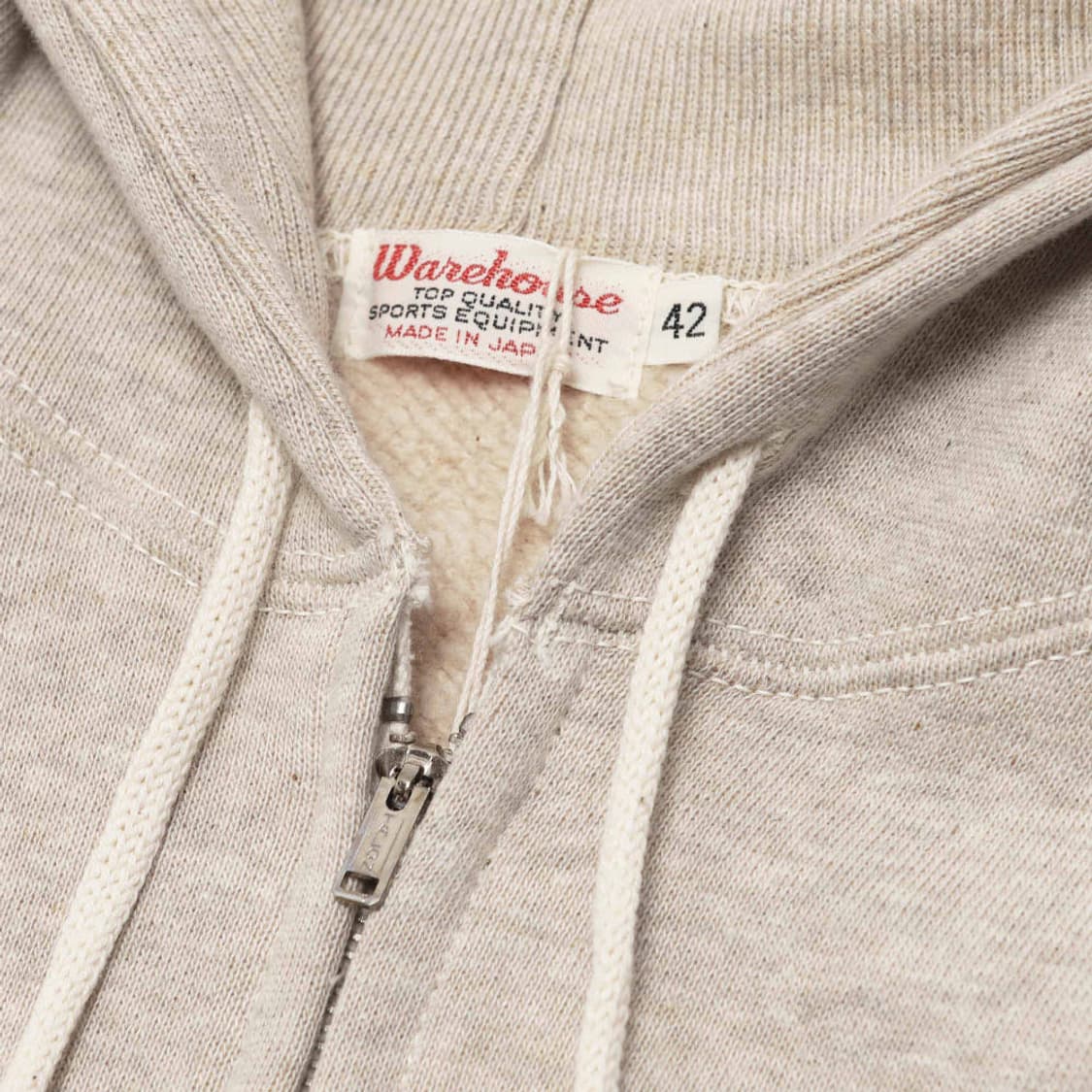 웨어하우스 LOT 451 RAGLAN FREEDOM 풀 집업 오트밀 42 상품이미지2