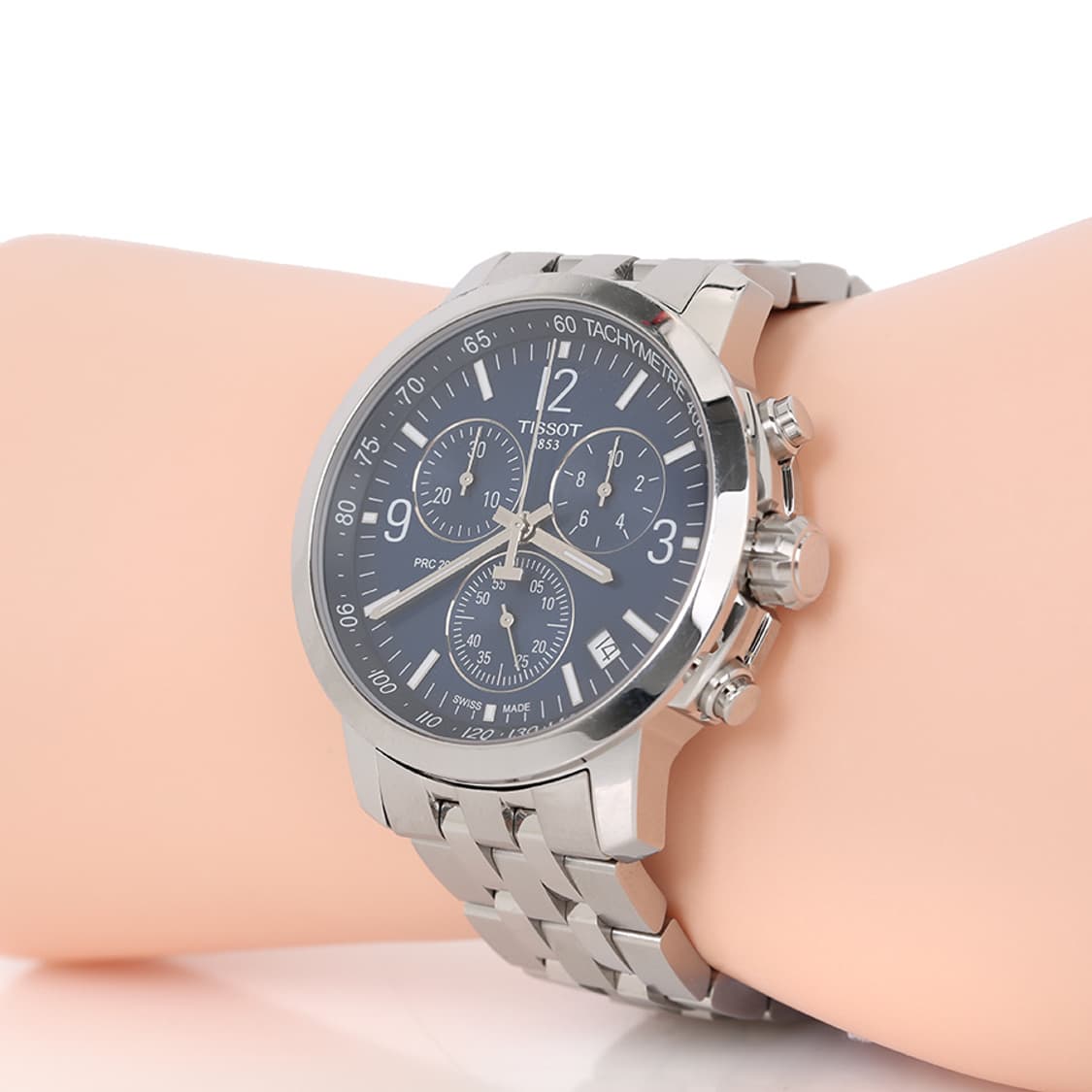 티쏘 뉴 PRC200 스틸 청판 크로노워치 시계 T114.417.11.0 상품이미지8