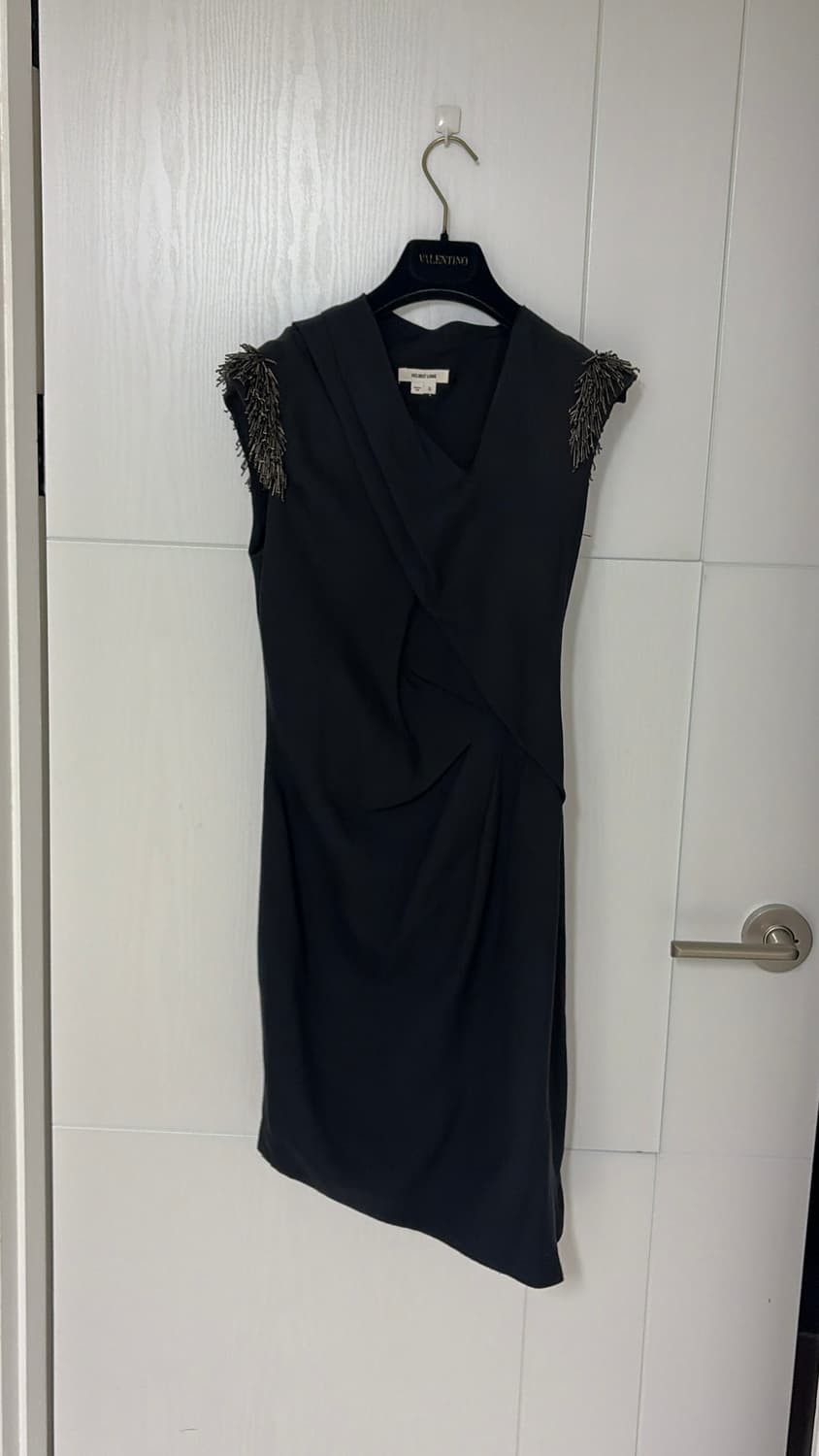  헬무트랭 기하학 원피스 44,마른55 정품  상품이미지6