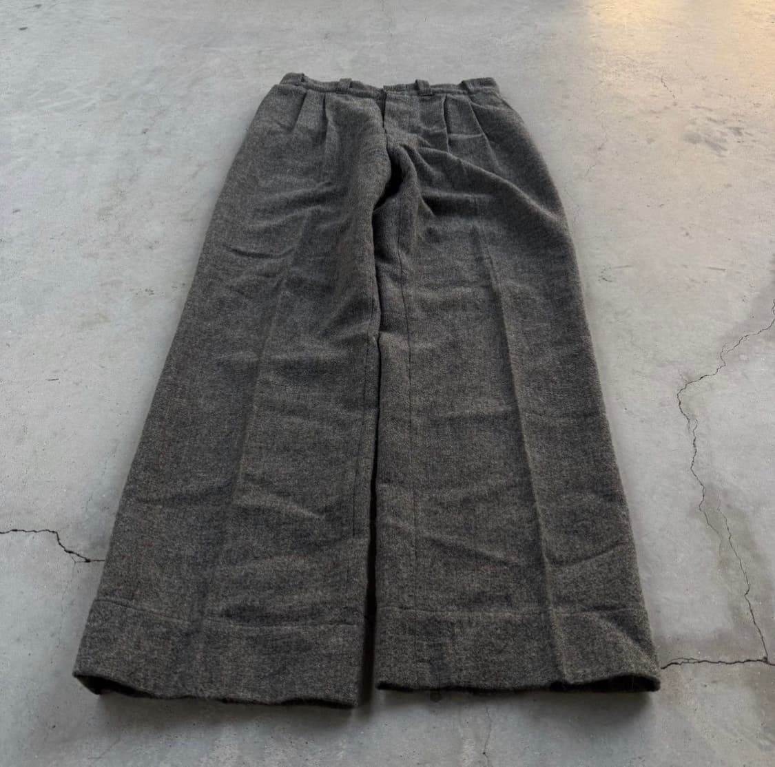 [32] 타이가 타카하시 Lot.201 워크 트라우져 멜란지 브라운 상품이미지2