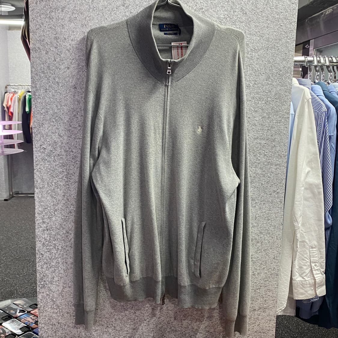 폴로 랄프로렌 화이트포니 투웨이 니트집업 B3151 상품이미지2