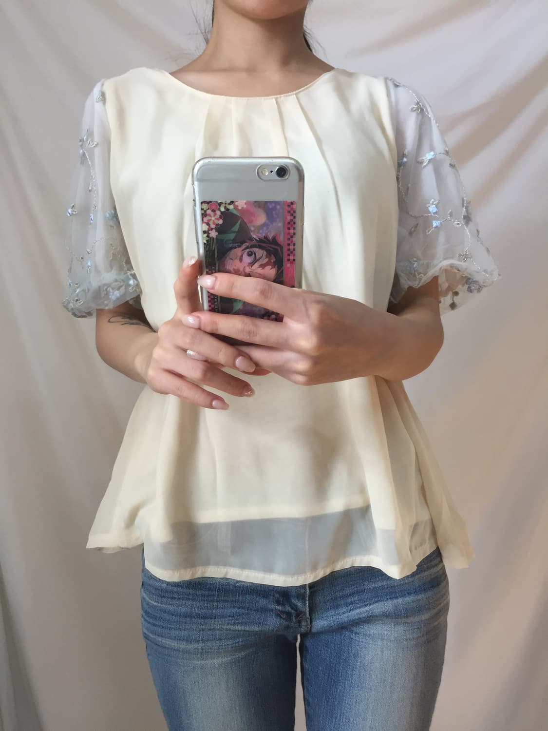 엑시즈팜 꽃 블라우스 상품이미지10