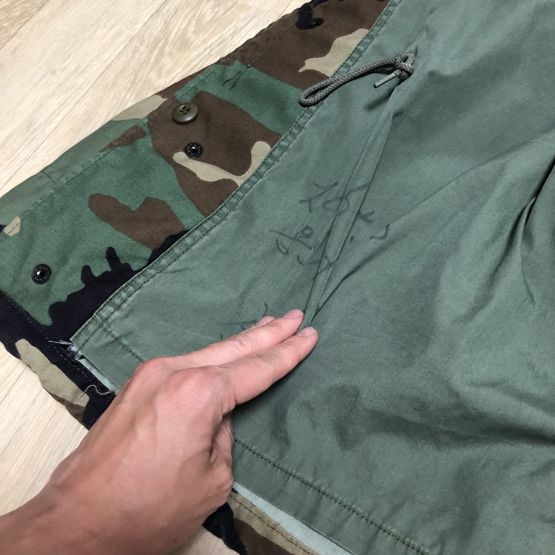 (M-L) 미군 US ARMY 우드랜드 필드자켓 M-65 야상 상품이미지7