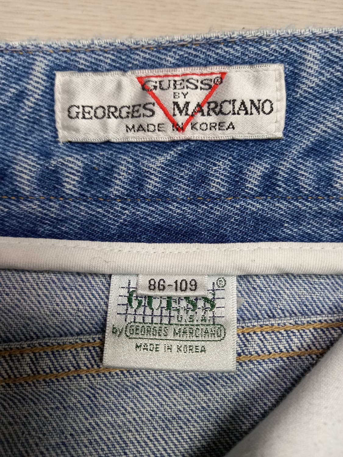 34 90's GUESS by GEORGES MARCIANO 34-628 상품이미지8