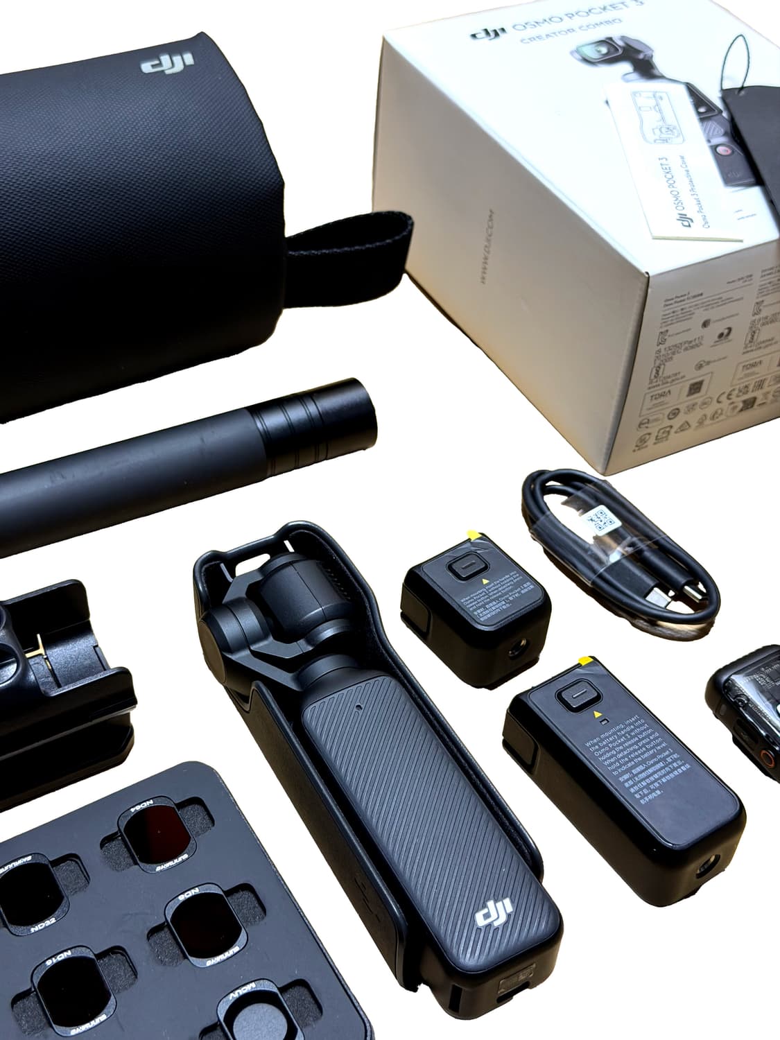DJI 오즈모 포켓3 크리에이터 콤보 풀박스 악세사리 상품이미지2