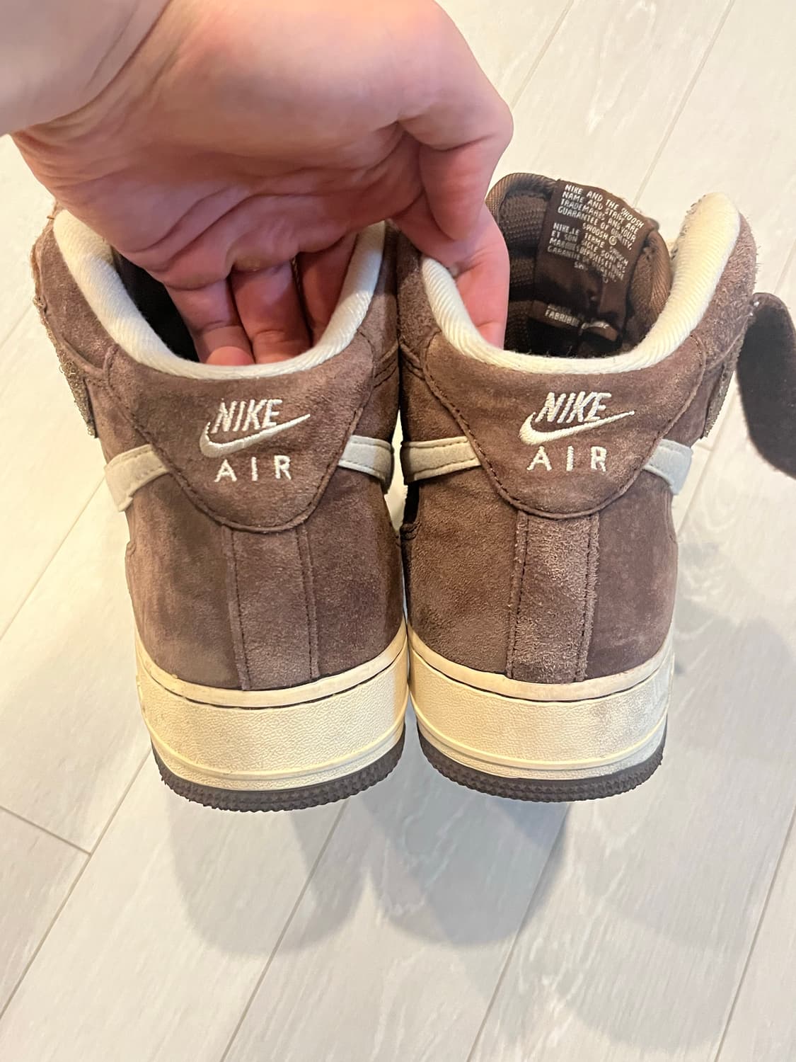 나이키 에어포스 1 미드 ‘07 QS 초콜릿 280 상품이미지3