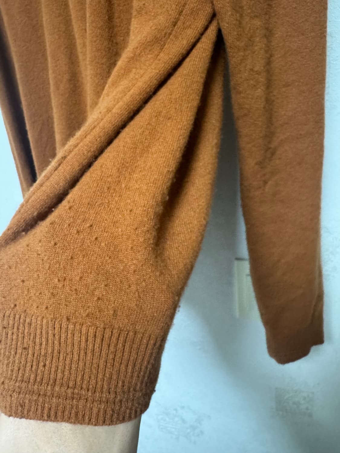 컬러컬러 버튼후디 오렌지  상품이미지4