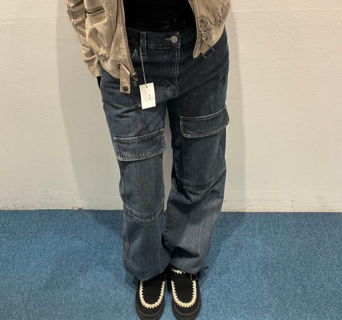 빈티지 포켓 데님팬츠 상품이미지1