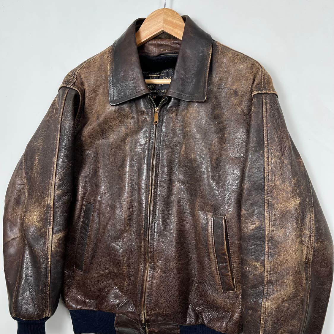 1980s Goldwaters cowhide jaket 상품이미지2
