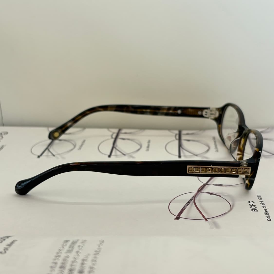 Venetian 브라운 뿔테 빈티지안경 상품이미지4