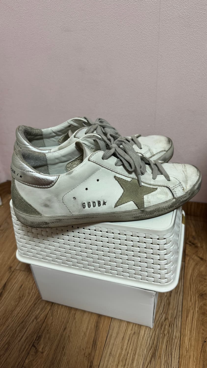 여성 골든구스 스니커즈 실버 - 38 상품이미지2