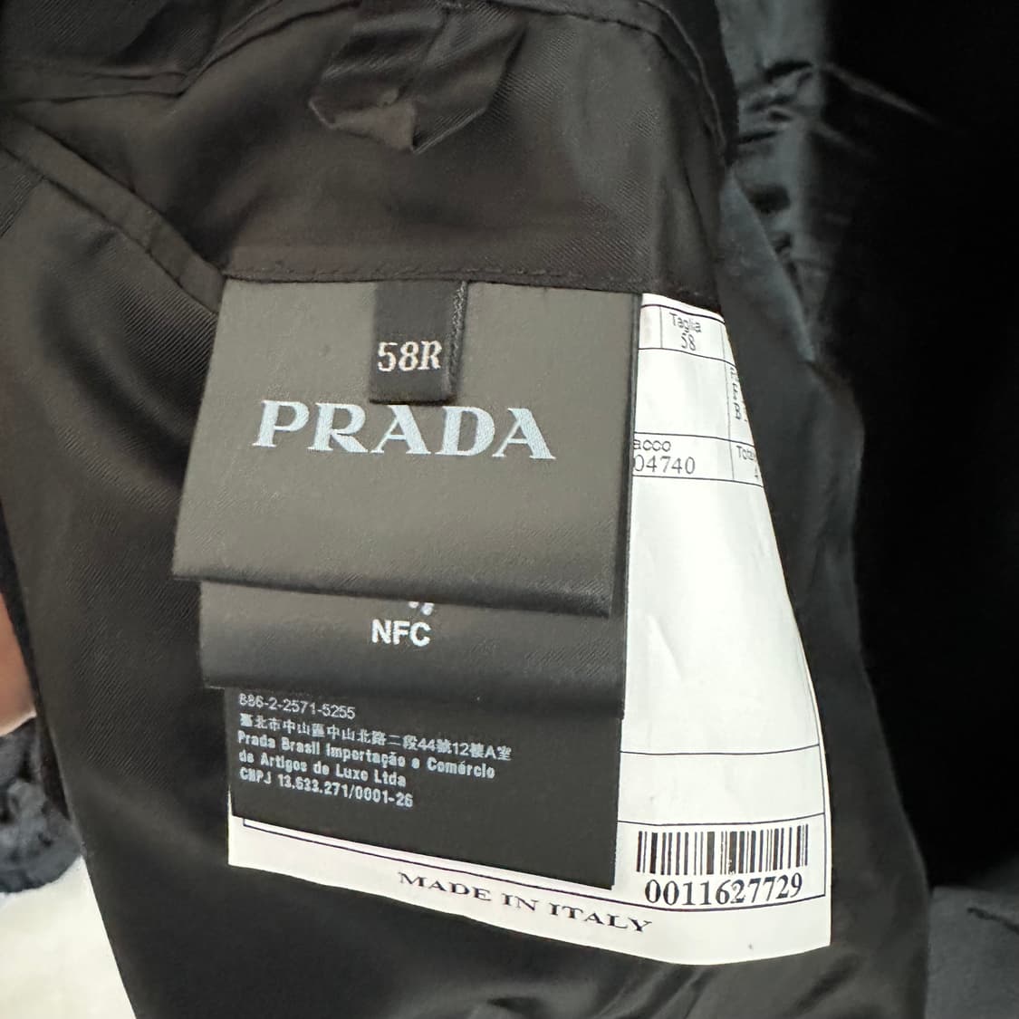 프라다 라프시몬스 23ss 더블브레스티드 블레이져 상품이미지5