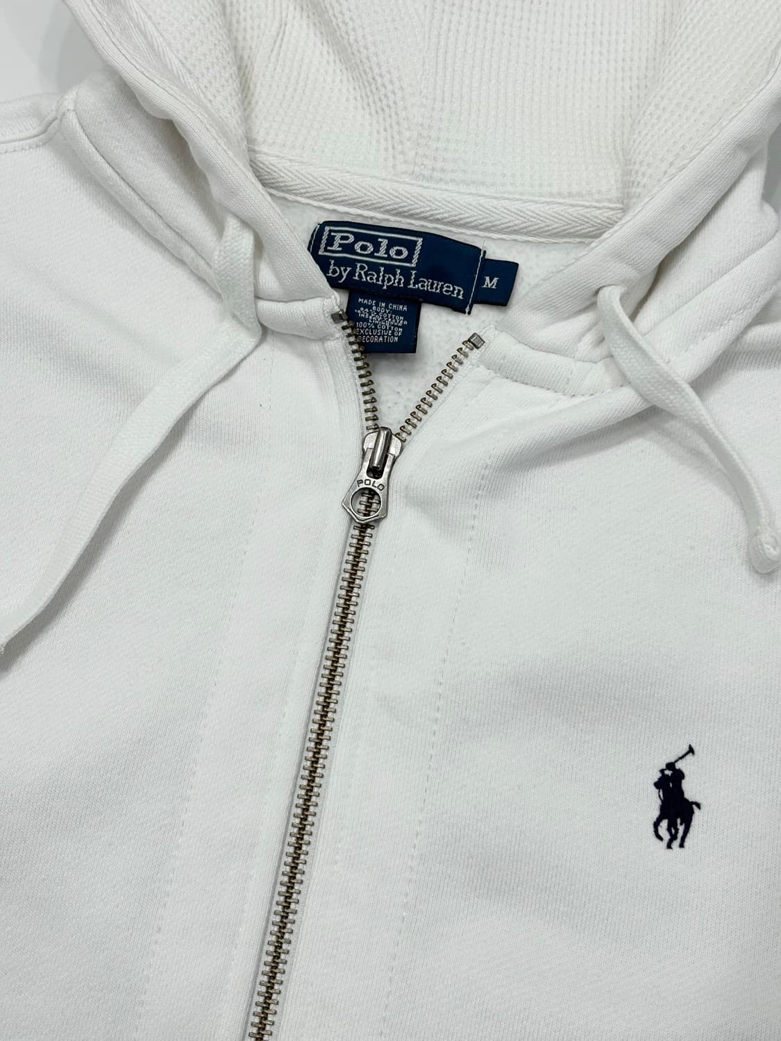 Polo 폴로랄프로렌 화이트 후드 집업 상품이미지2