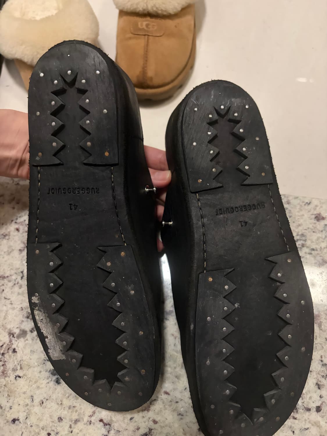 케이시케이시 CASEY CASEY, CLOGS, BLACK 구이디 상품이미지4