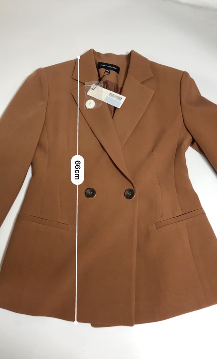 새상품 플라스틱아일랜드 블레이저 자켓 m 상품이미지6