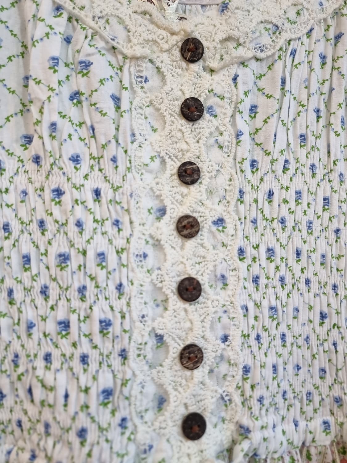 빈티지 플라워 퍼프 캉캉 원피스 상품이미지2