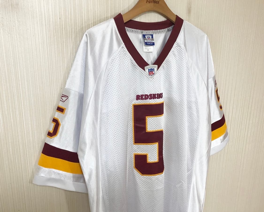 NFL 리복 워싱턴 레드스킨스 어센틱유니폼 52 #5 도노반 맥냅 상품이미지5