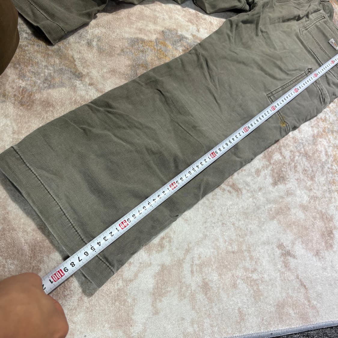 90‘s 칼하트 더블니 빈티지 워크팬츠 상품이미지7