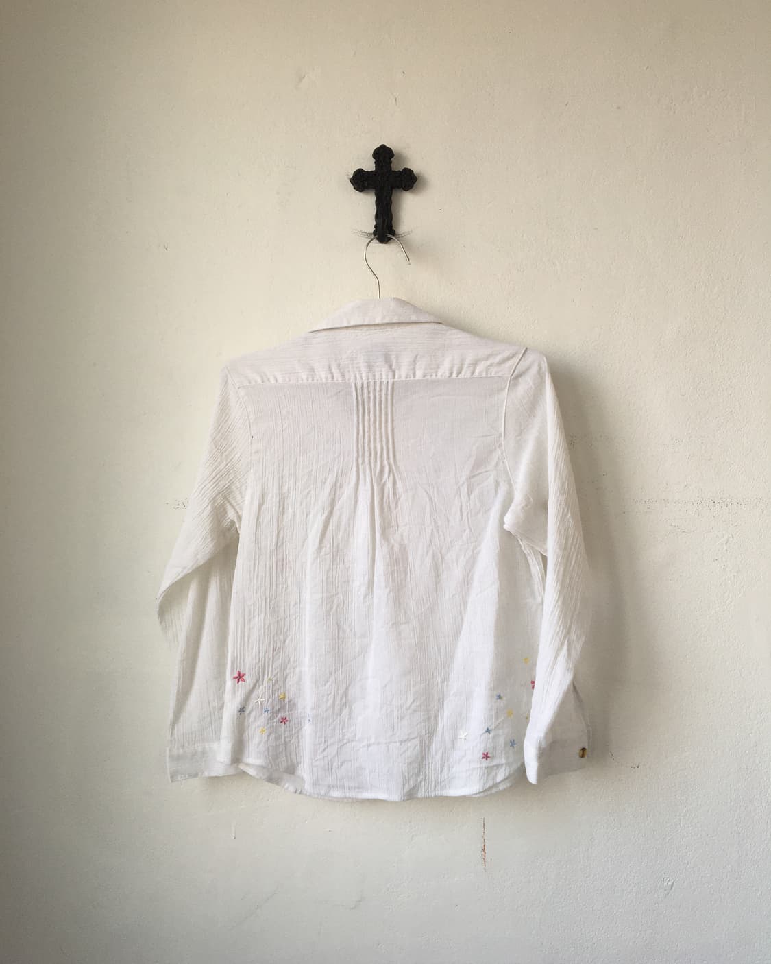 Embroidery pattern shirt 상품이미지3