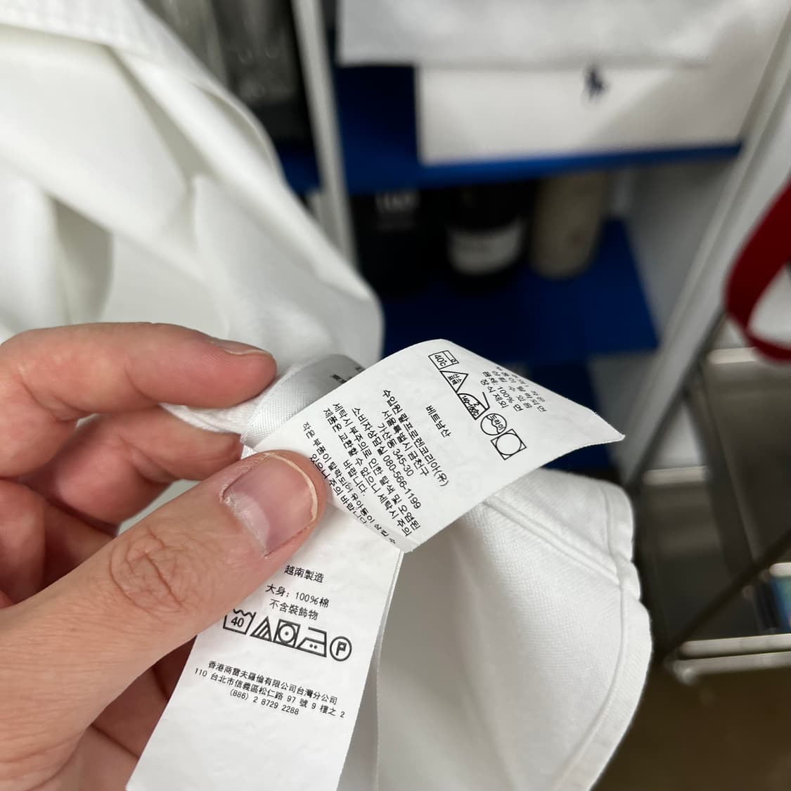 폴로랄프로렌 버튼다운 옥스포드 셔츠 L 상품이미지4