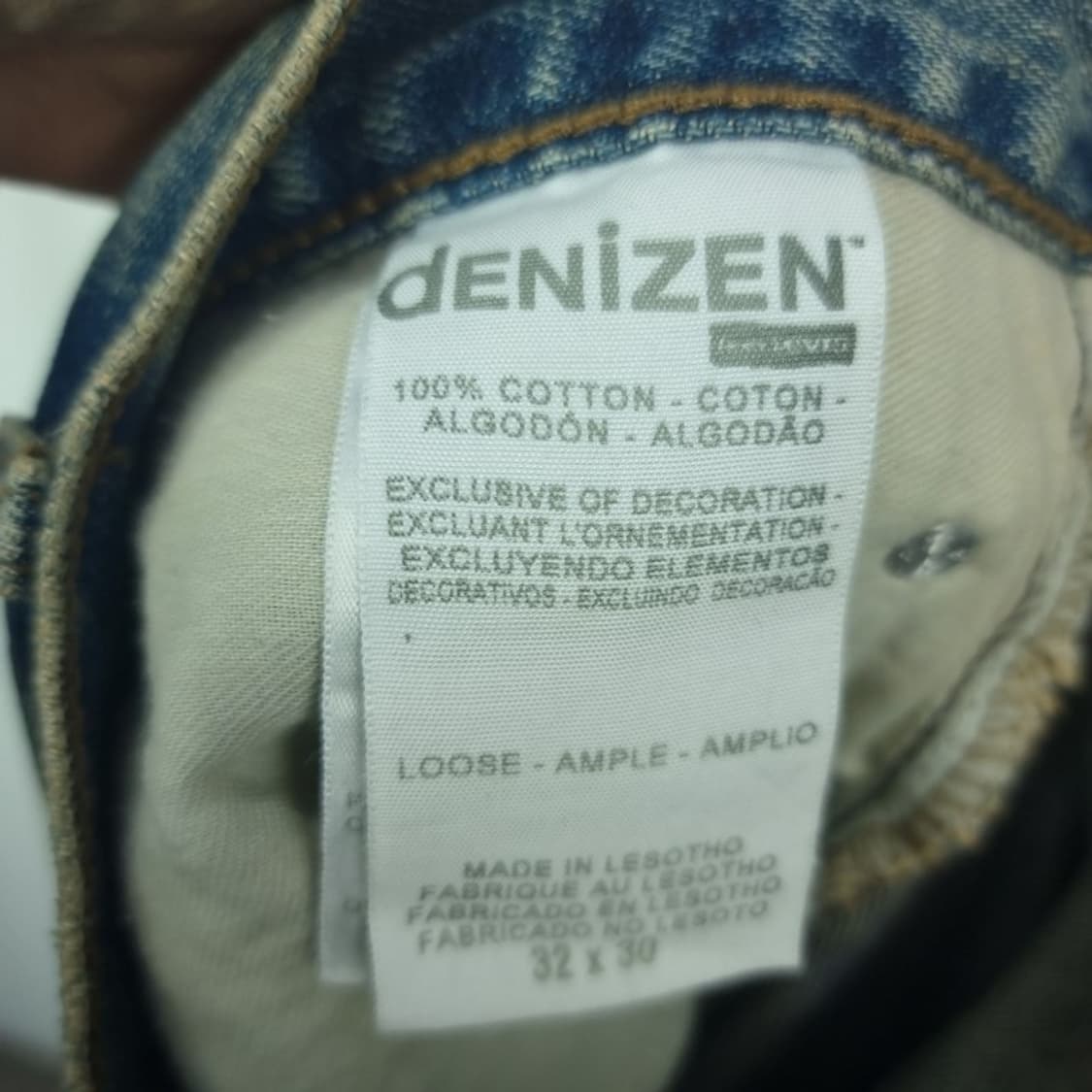 [데니즌 리바이스] 빈티지 루즈핏 데님 팬츠 청바지 M18797 상품이미지8